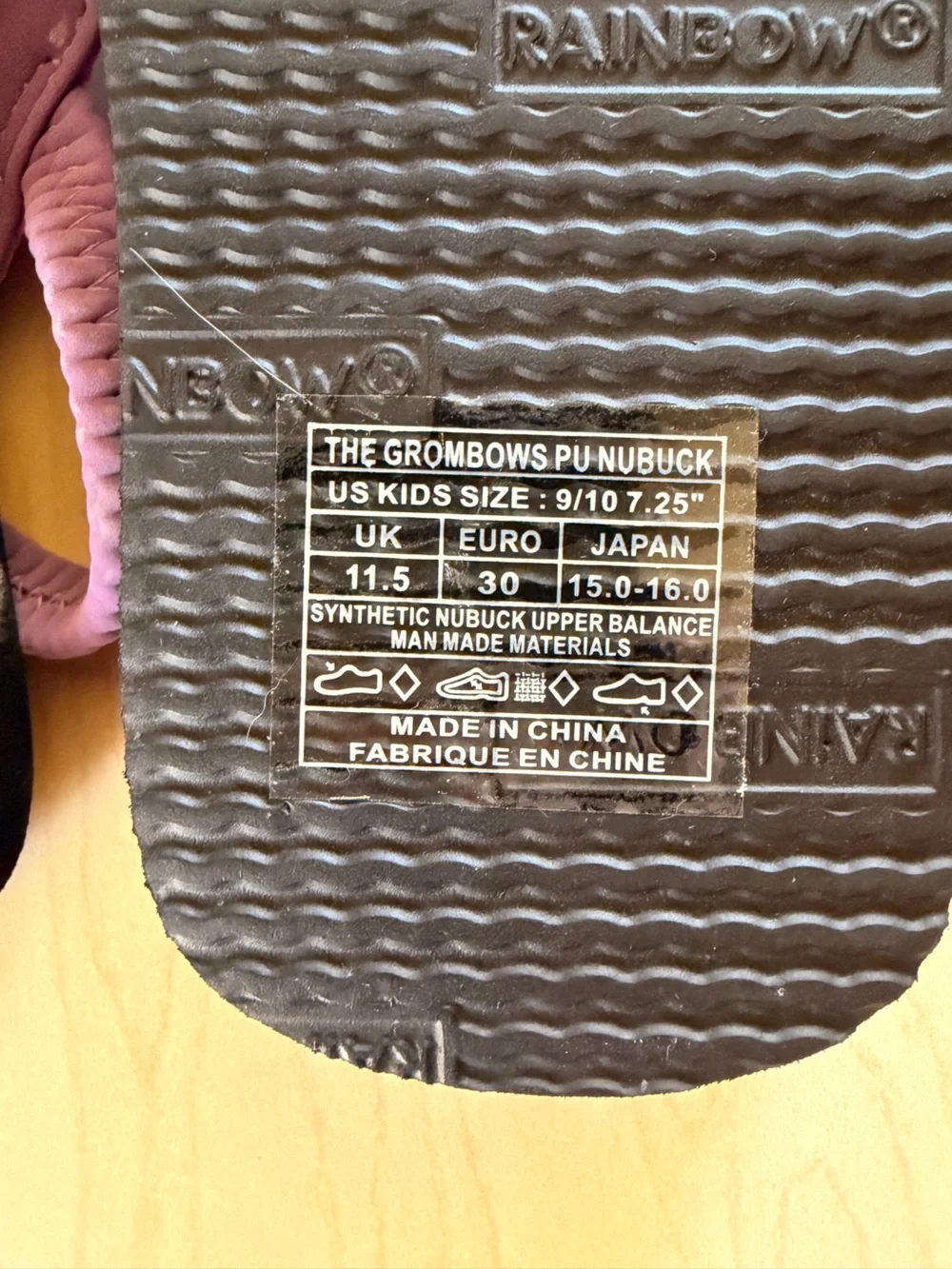 NEW Toddler 9/10 Rainbow Purple Flip Flop Sandals - Stylish Beach Shoes